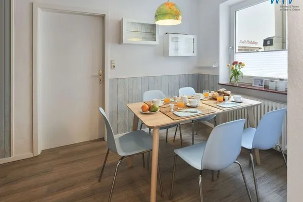 Wohnzimmer Haus Nautica Ferienwohnung 215