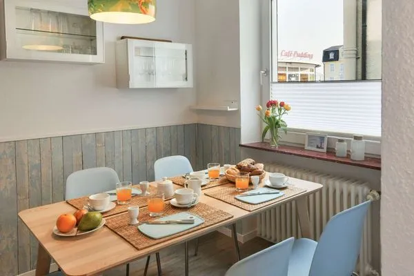 Essbereich Haus Nautica Ferienwohnung 215