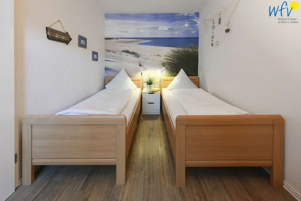 Schlafzimmer Haus Nautica Ferienwohnung 215