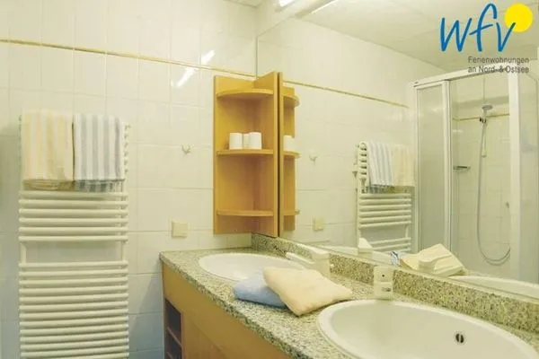 Badezimmer Appartement-Haus Regina Ferienwohnung Inselglück