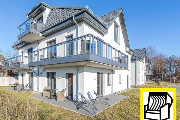 ALTE SEEFAHRTSCHULE Meeresbrise mit Strandkorb, Torhaus A118 Ostseebad Wustrow - 