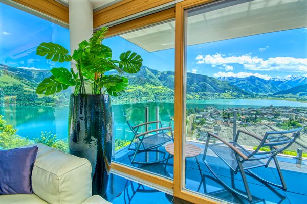 Lakeview Apartments Design-Suite Pasithéa Zell am See - Balkon