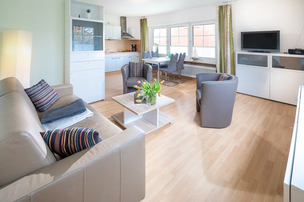  Haus Coordes Wohnung 1  - Wohnzimmer