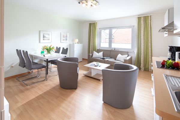  Haus Coordes Wohnung 2 Norderney - Wohnzimmer