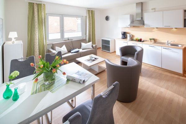  Haus Coordes Wohnung 2 Norderney - Wohnzimmer