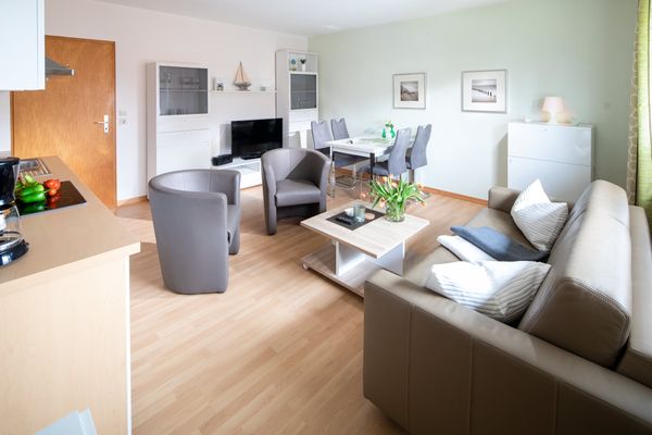  Haus Coordes Wohnung 2 Norderney - Wohnzimmer