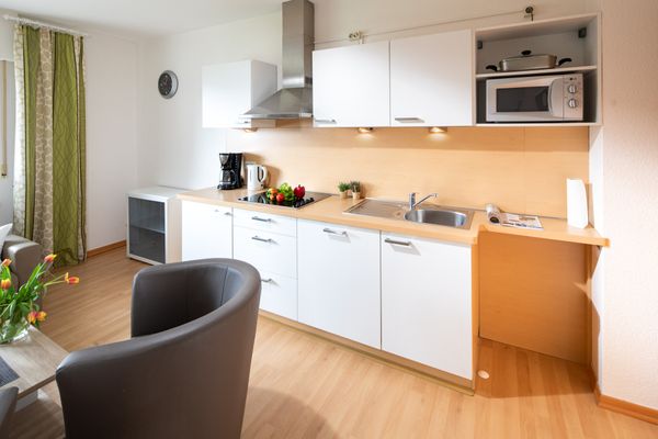  Haus Coordes Wohnung 2 Norderney - Küche / Küchenzeile