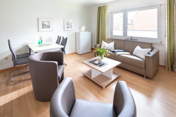  Haus Coordes Wohnung 2 Norderney - Wohnzimmer