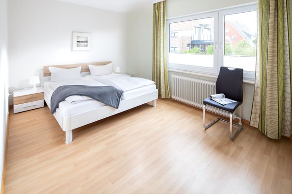  Haus Coordes Wohnung 2 Norderney - Schlafzimmer
