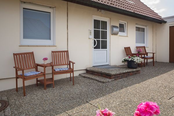  Haus Coordes Wohnung 2 Norderney - Terrasse