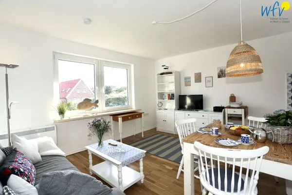 Wohnzimmer Haus Janine Ferienwohnung Meeresblume