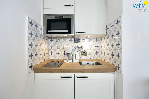 Küche / Küchenzeile Haus Janine Ferienwohnung Meeresblume