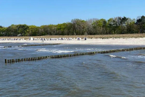 Bild vom Strand in Zingst Residenz am Strand Wohnung 3-50