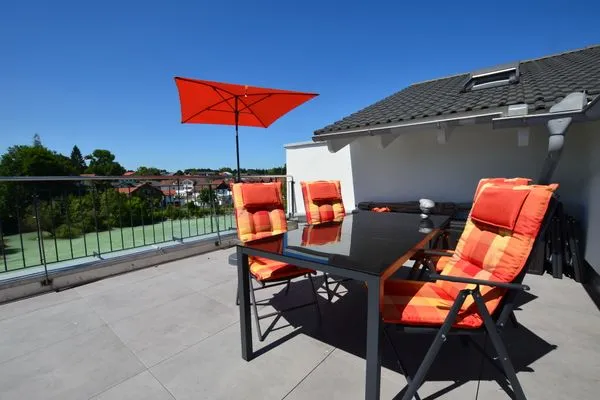 Terrasse  Heidrun`s Nest WG 9 - Oberbayern