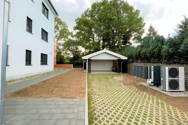 Fassade / Eingang Am Holm Paddel Nr. 5