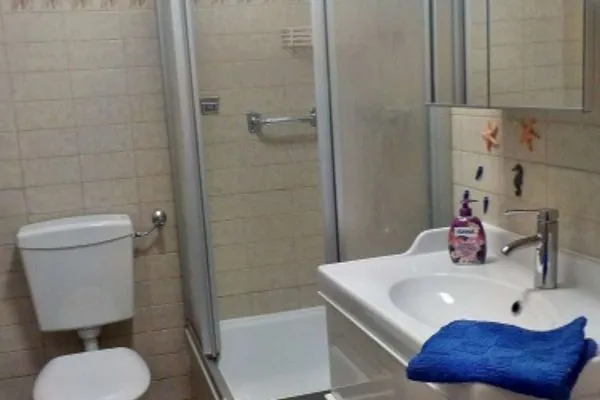 Badezimmer Holiday Residenz II Ferienwohnung Möwennest
