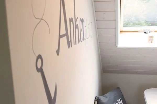 Dekoratives Detail  Ferienwohnung Ankerplatz mit SPIELSCHEUNE am Wittensee