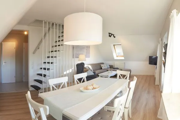 Küche / Küchenzeile  Ferienwohnung Wasserspiel am Wittensee - mit SPIELSCHEUNE