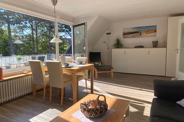  Wohnung Nordstrand Dorf - Wohnzimmer