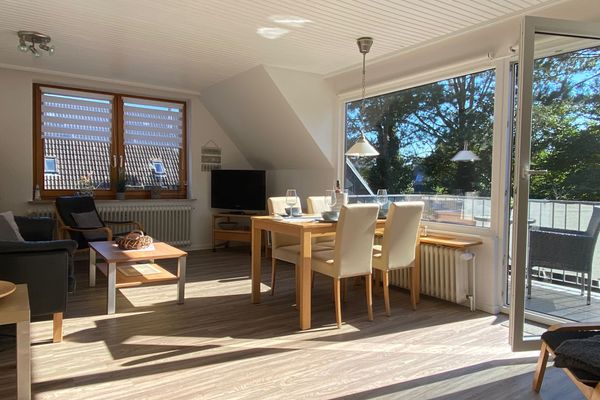  Wohnung Nordstrand Dorf - Wohnzimmer