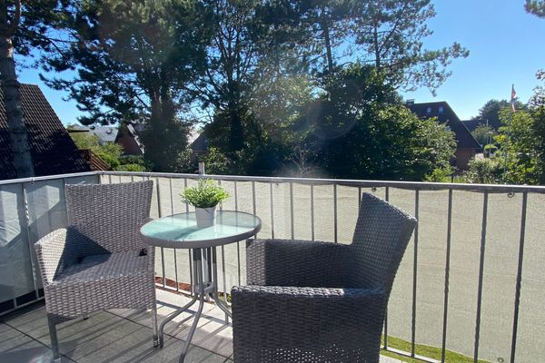  Wohnung Nordstrand Dorf - Balkon