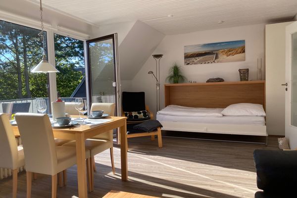  Wohnung Nordstrand Dorf - Wohnzimmer