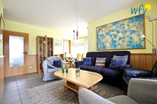 Wohnzimmer Ferienhäuser Jadehörn Ferienhaus Dünenkieker