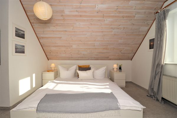 FERIENHÄUSER Doppelhaushälfte, Grüner Weg Ostseebad Wustrow - Schlafzimmer