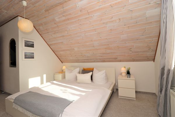 FERIENHÄUSER Doppelhaushälfte, Grüner Weg Ostseebad Wustrow - Schlafzimmer