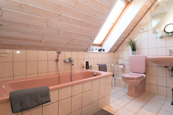 FERIENHÄUSER Doppelhaushälfte, Grüner Weg Ostseebad Wustrow - Badezimmer