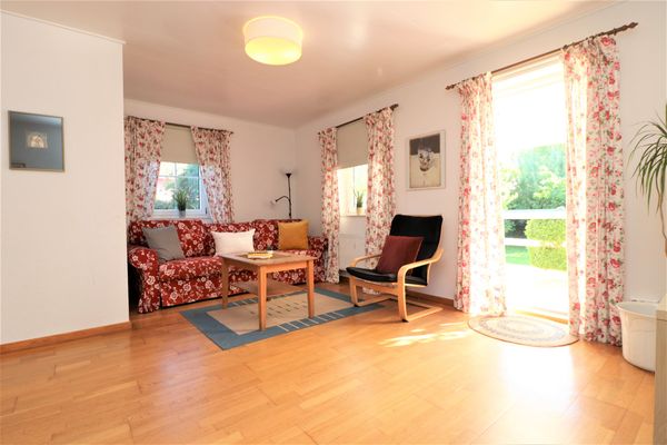 FERIENHÄUSER Doppelhaushälfte, Grüner Weg Ostseebad Wustrow - Wohnzimmer