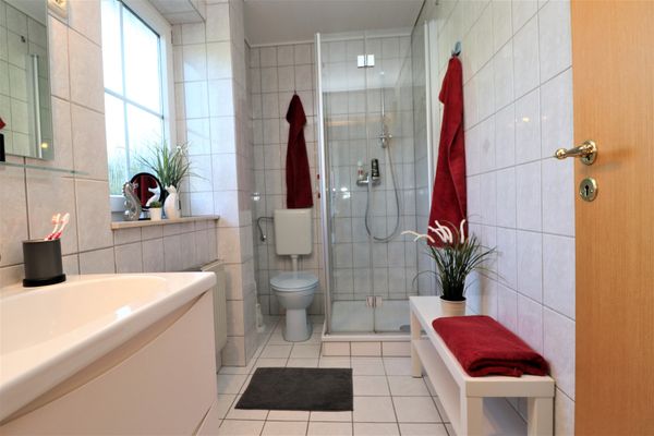 FERIENHÄUSER Doppelhaushälfte, Grüner Weg Ostseebad Wustrow - Badezimmer