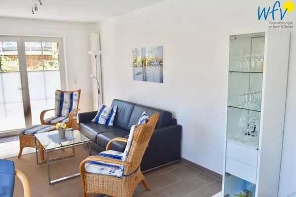 Wohnzimmer Juist Zauber - Haus 2 Ferienwohnung Jansen