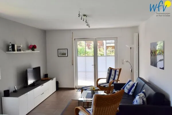 Wohnzimmer Juist Zauber - Haus 2 Ferienwohnung Jansen