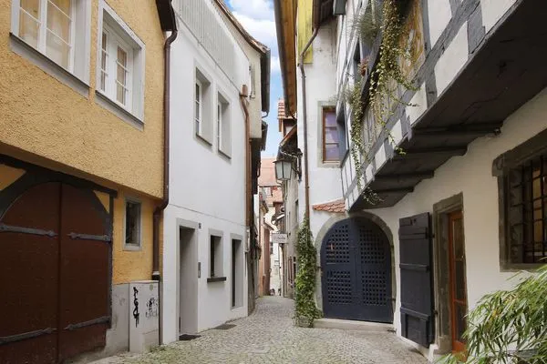 Multi-Fewo-Haus Zitronengässle 1 Ferienwohnung Mudita Lindau Insel - Gebäudeansicht