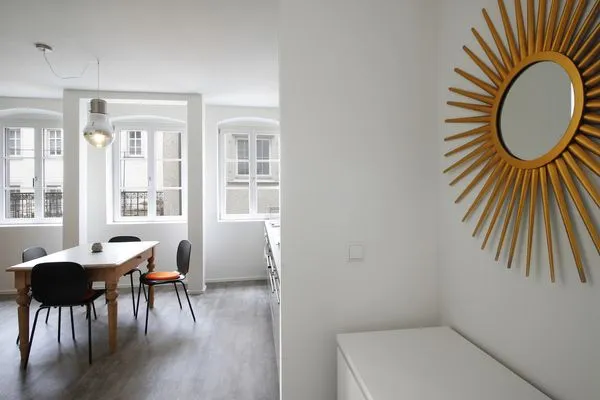 Multi-Fewo-Haus Zitronengässle 1 Ferienwohnung Mudita Lindau Insel - Wohnbereich