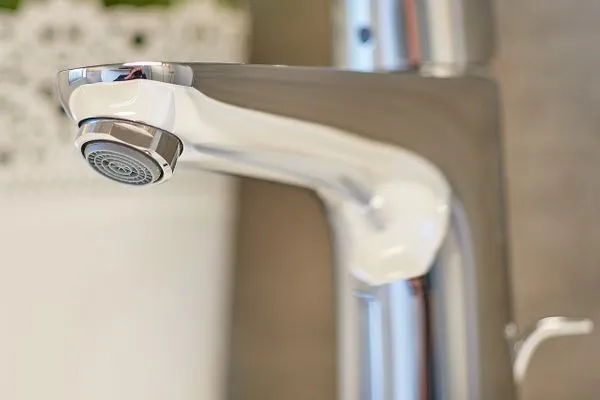 Badezimmer  Ferienwohnung Wasserspiel am Wittensee - mit SPIELSCHEUNE