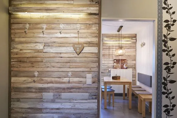 Küche / Küchenzeile  Ferienwohnung Waterkant direkt am Wittensee, mit SPIELSCHEUNE