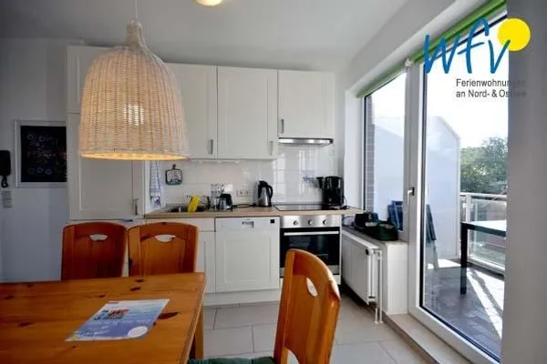 Küche / Küchenzeile Residenz am Alten Leuchtturm Ferienwohnung 9