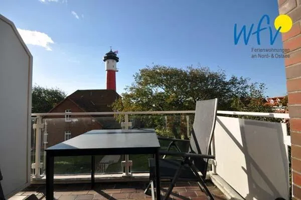 Balkon Residenz am Alten Leuchtturm Ferienwohnung 9