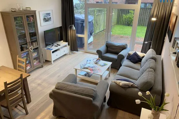 Wohnzimmer Ferienhäuser Siedlerstraße 11 Wangerooger Inselhäuschen