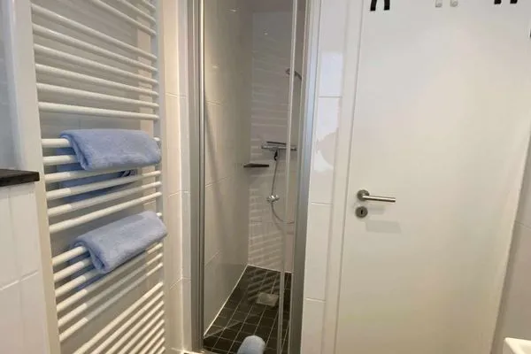 Badezimmer Ferienhäuser Siedlerstraße 11 Wangerooger Inselhäuschen