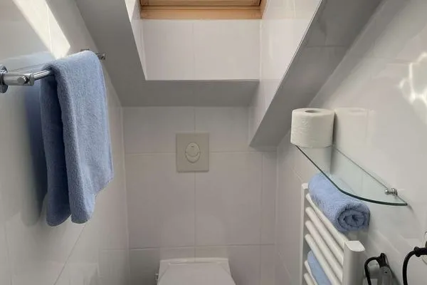 Badezimmer Ferienhäuser Siedlerstraße 11 Wangerooger Inselhäuschen