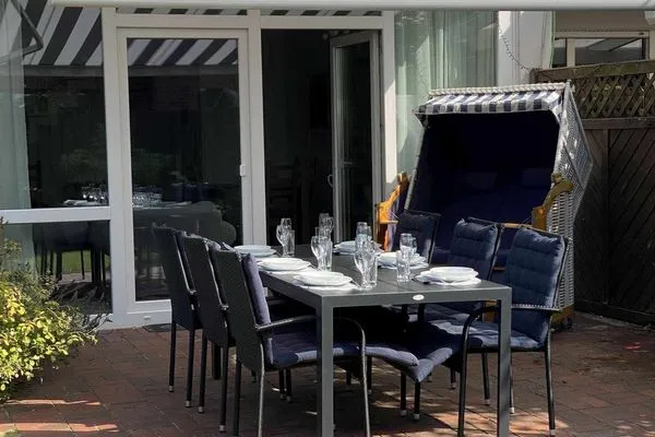 Strandkorb Ferienhäuser Siedlerstraße 11 Wangerooger Inselhäuschen