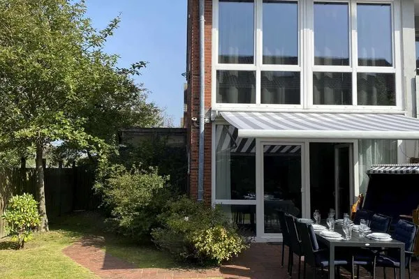 Garten Ferienhäuser Siedlerstraße 11 Wangerooger Inselhäuschen