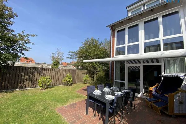 Garten Ferienhäuser Siedlerstraße 11 Wangerooger Inselhäuschen