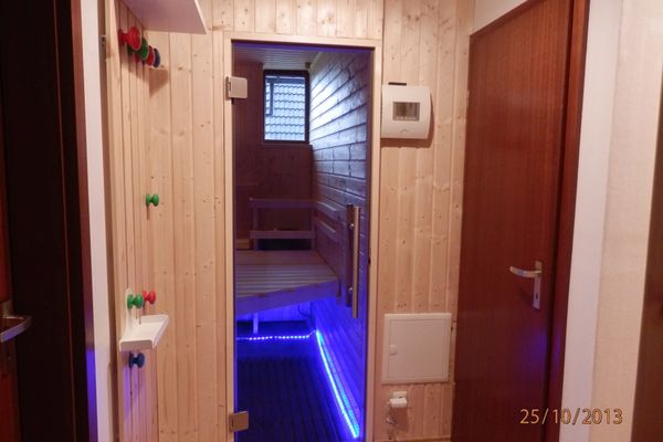 Ferienhaus Medemsonne Otterndorf - Sauna