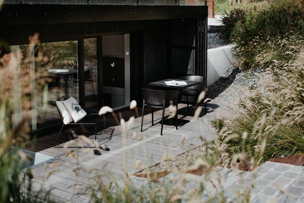 Refugium zum Hohen Ufer GrasZart Ahrenshoop - Terrasse