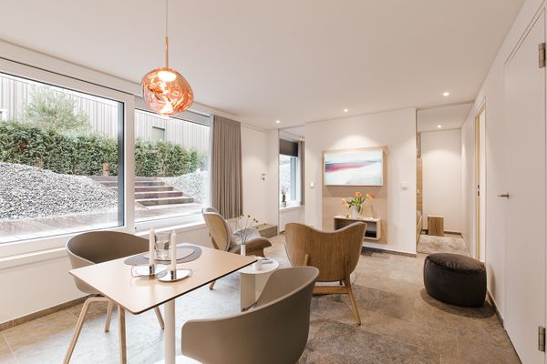 Refugium zum Hohen Ufer GrasZart Ahrenshoop - Wohnzimmer