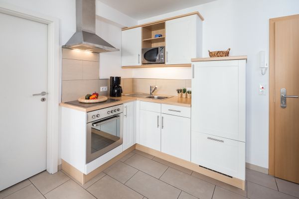  Haus Seestern Apartement 6 Norderney - Küche / Küchenzeile